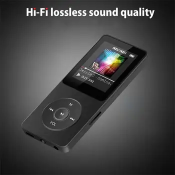 Mini MP3 Çalar E-kitap Kayıt Müzik Fm Radyo Çok fonksiyonlu Oyuncular Elektronik Hafıza Kartı Harici Ultra ince Öğrenci Mp4