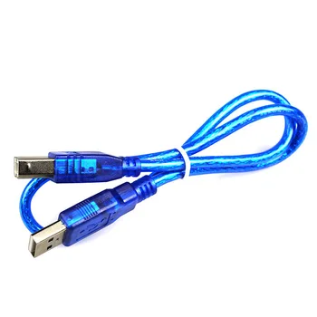 10 adet / grup 50cm USB Kablosu için Özel Arduino MCU Uno R3 Mega 2560 için De Yazıcı