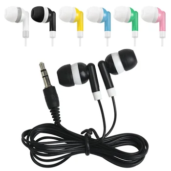 10 Adet Yüksek Kalite 3.5 mm Tek Taraflı Mono Tel Kulaklık Kulaklık Evrensel Kulaklık Siyah Kulaklık Cep Telefonu Bilgisayar İçin MP3