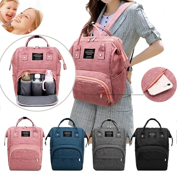 2022 Moda Mumya Analık Bez Torba Büyük Kapasiteli Bez Torba seyahat sırt çantası Hemşirelik Çantası Bebek Bakımı için kadın Moda Çanta