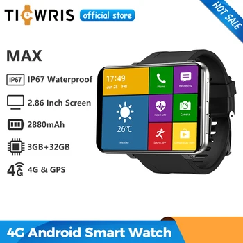 2023 TİCWRİS MAX akıllı saat Erkekler 4G Android 2.86