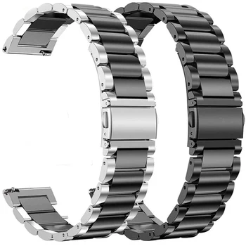 22MM akıllı saat Kayışı Smartwatch İçin DT78 L9 L13 Giyilebilir Watchband Aksesuarları Paslanmaz Çelik Metal Correa Bileklik