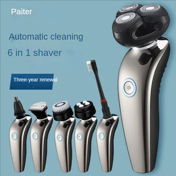 6 in 1 Elektrikli tıraş makinesi erkekler için tıraş makinesi erkekler için sakal düzeltici Erkekler elektrikli tıraş makinesi tıraş makinesi erkekler için Düzeltici sakal