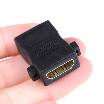 HDMI Dişi Dişi Panel Montaj Uzatma Çoğaltıcı Adaptörü Bağlayıcı Aracı Parçaları