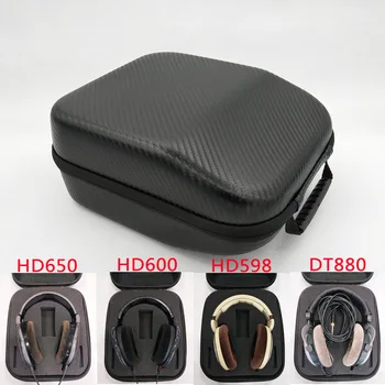 Kulaklık saklama kutusu için Büyük Kapasiteli Senhaı HD598CS HD660s HD650 HD600 EVA Sıkıştırma Kulaklık Koruma saklama kutusu