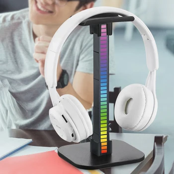 Kulaklık Standı Tutucu RGB Kulaklık Tutucu Kanca oyun kulaklıkları Aksesuarları Masası Ekran Tutucu Raf