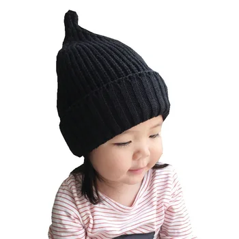 Kız Erkek Şapka Kadın Ebeveyn-Çocuk Şapka Çocuklar kışlık şapkalar Bonnet Enfant Çocuklar İçin Bebek Muts KF080