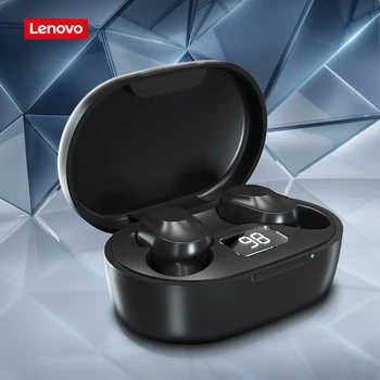 Lenovo XT91 kablosuz kulaklık Bluetooth 5.0 Kulaklık spor mikrofonlu kulaklık Tüm Akıllı Telefonlarda Çalışır TWS Su Geçirmez Kulaklık
