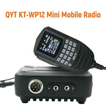 Mini Mobil Radyo 25W 200 Kanal VHF UHF Dual Band Araba Amatör Radyo QYT KT-WP12