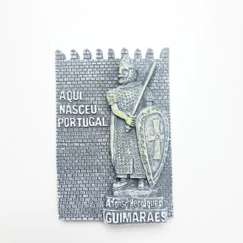 Portekiz Buzdolabı Mıknatısları Guimaraes turistik hediyelik Buzdolabı Çıkartmalar Ev Dekor Fotoğraf Duvar Manyetik Çıkartmalar Düğün Hediyeleri