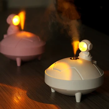 Romantik Fotoğraf Çekmek Günbatımı Lamba Kablosuz Hava Nemlendirici USB Şarj Edilebilir 1200 mAh Akülü Seyahat Taşınabilir Su Difüzör