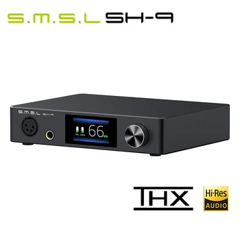 SMSL SH-9 kulaklık amplifikatörü THX AAA Teknolojisi RCA / XLR Girişi 6.35 MM Dengeli kulaklık amplifikatörü SH9