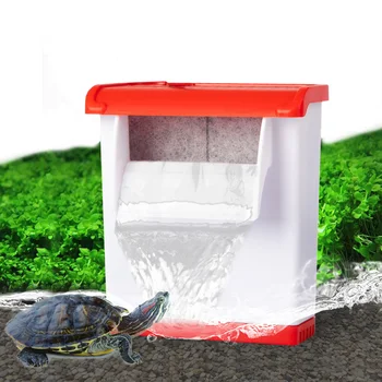 Su Alt Giriş Kaplumbağa filtresi Şelale pompası Kaplumbağa pompası Sessiz düşük seviye Su Sirkülasyon pompası Kaplumbağa tankı mini balık