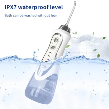 Taşınabilir Oral Diş Irrigator diş duşu USB Şarj Edilebilir Diş Kişisel Bakım su jeti Su Geçirmez IPX7