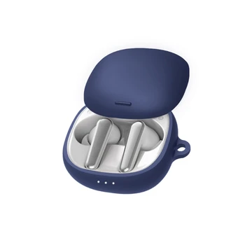 Toz geçirmez Silikon Kapak Koruyucu Kabuk Anti-fall kulaklık kutusu için Anker Soundcore Liberty Hava 2 Pro kablosuz kulaklık