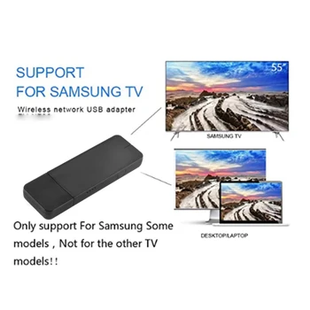 USB Adaptörü için Akıllı Samsung TV Samsung WIS12ABGNX WIS09ABGN 5G 300Mbps wifi adaptörü Laptop İçin Wifi Ses Alıcısı