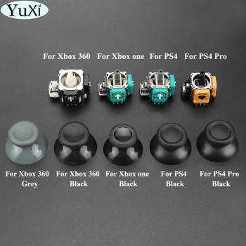 YuXi 3D Analog Thumb Çubuk Sensörü Modülü Potansiyometre PS4 Pro Slim Denetleyici XBox One / 360 Joystick