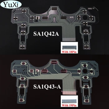 YuXi devre PCB Şerit için Sony için PS2 Denetleyici İletken Film Tuş Takımı Flex Kablo SA1Q42A SA1Q43-A 18 19Pin Blok